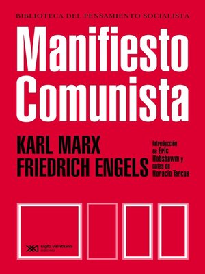 cover image of Manifiesto Comunista